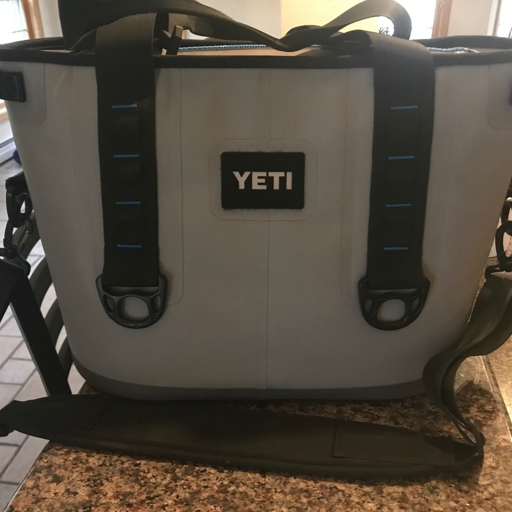 YETI Cooler Bag in Gray with Black Accents